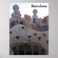 Barcelona Casa Milà by Antoni Gaudí