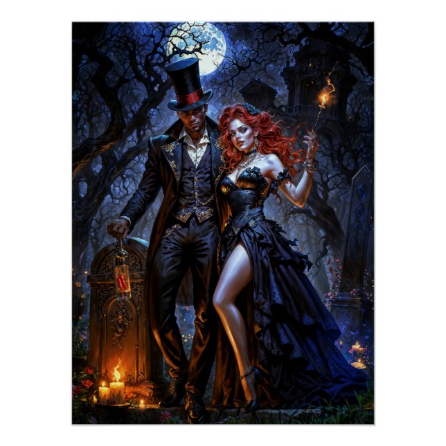 Poster Baron de l'Éternelle Mascarade (Devant)