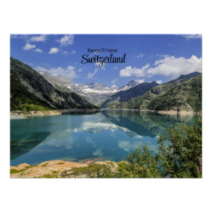 Poster Barrage D'Emosson, Suisse