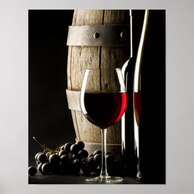 Poster Barre à vin (Devant)
