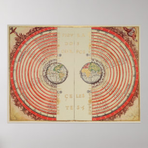 Poster Bartolomeu Velho Figure des corps célestes