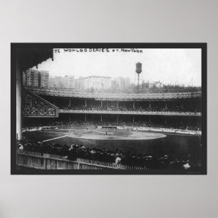 Poster Baseball en série de Polo Grounds 1913