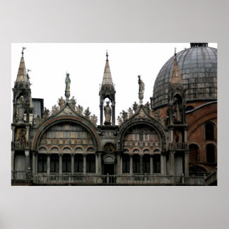 Poster Basilique de la Cathédrale Patriarcale de Saint-Ma
