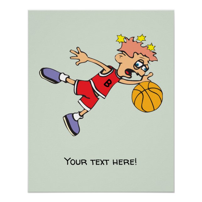 Poster Basket-ball (Devant)