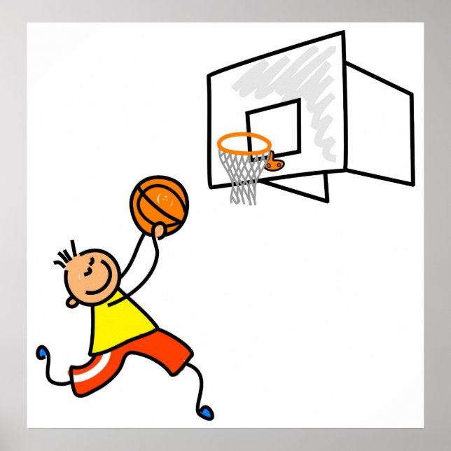 Poster Basketball Kid (Devant)