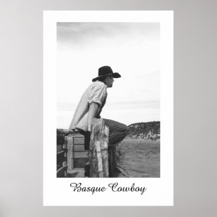 Poster Basque Cowboy
