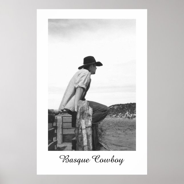 Poster Basque Cowboy (Devant)