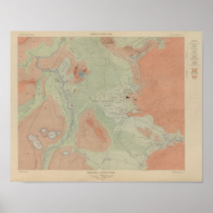 Poster Bassin Firehole Geyser