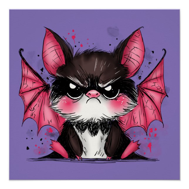 Poster Bat Grumeux (Devant)