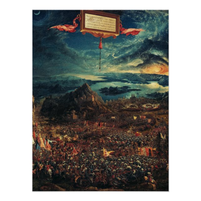 Poster Bataille d'Alexandre à Issus (Devant)