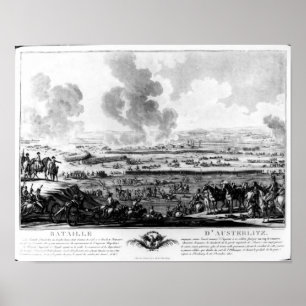 Poster Bataille d'Austerlitz, le 2 décembre 1805