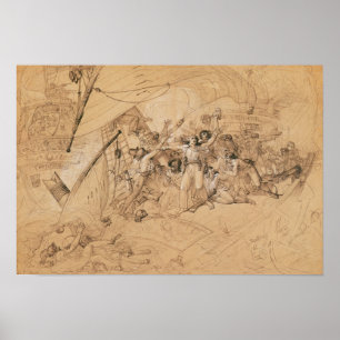 Poster Bataille de descente de Le Vengeur du Peuple de