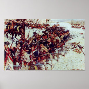 Poster Bataille de Guilford Court House