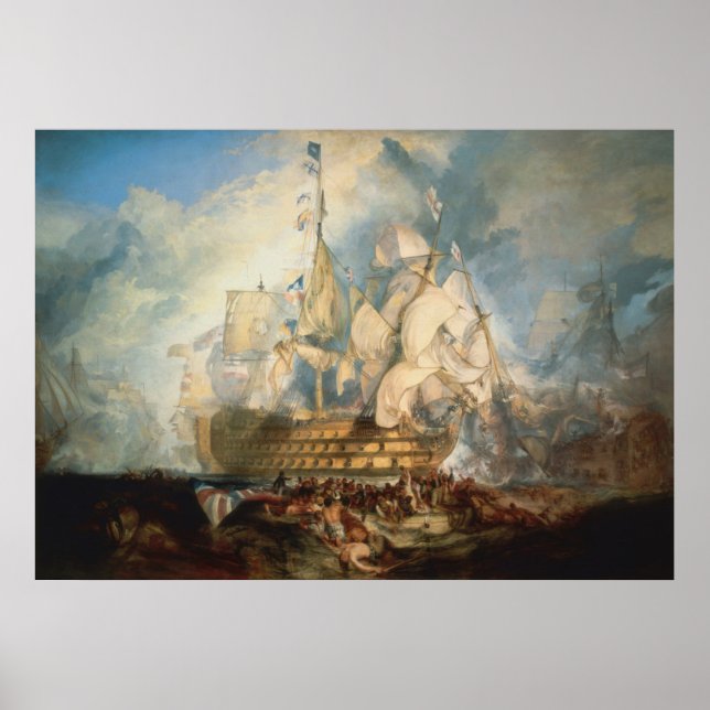 Poster Bataille de Trafalgar (Devant)