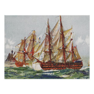 Poster Bataille de Trafalgar