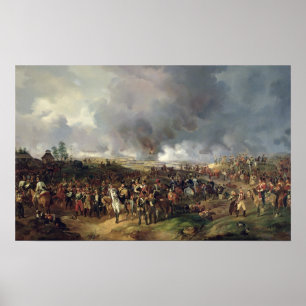 Poster Bataille des Nations de Leipzig, 1813