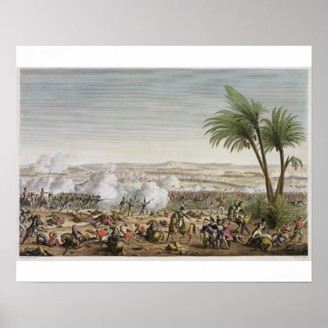 Poster Bataille d'Heliopolis, 29 Ventose, Année 8 (20 M (Devant)