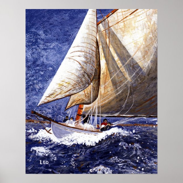 Poster Bateau (Devant)