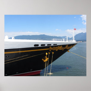 Poster Bateau de croisière