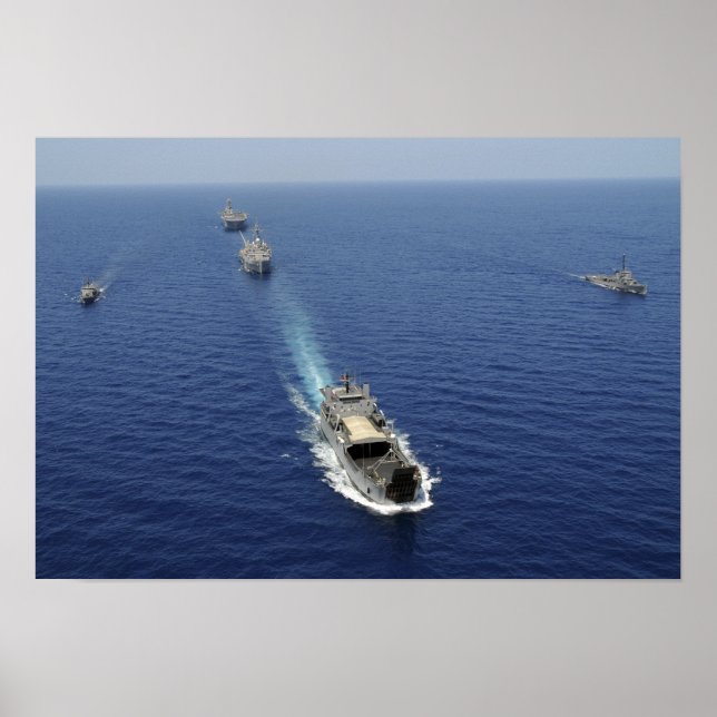 Poster Bateaux de la Marine de la République des Philippi (Devant)