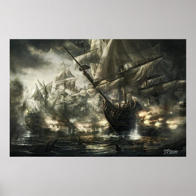 Poster Bateaux fantômes (Devant)