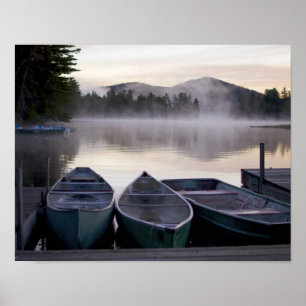Poster Bateaux sur l'affiche de Lake Placid