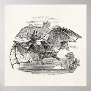 Poster Bateaux vintages Vampire Bateaux Retro Personnalis