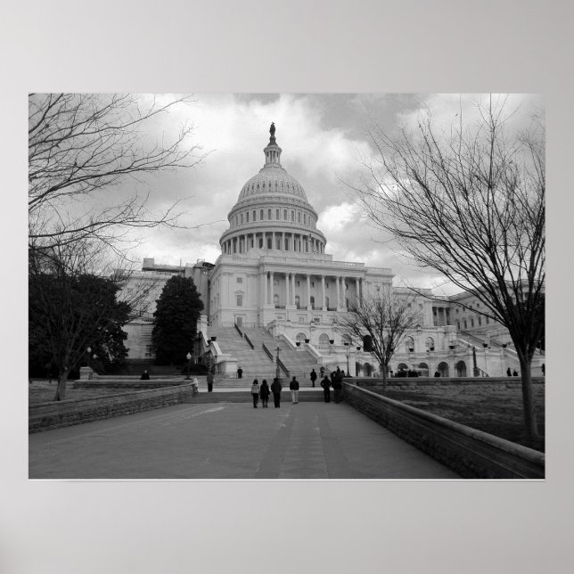 Poster Bâtiment Capitol (Devant)