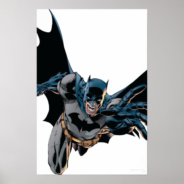 Poster Batman Jumping Forward, crie (Devant)