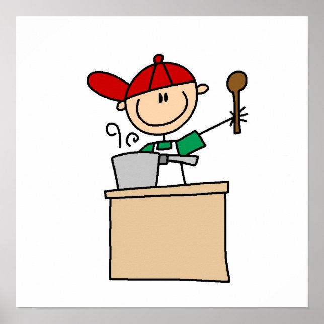 Poster Bâton mâle - Cuisson (Devant)