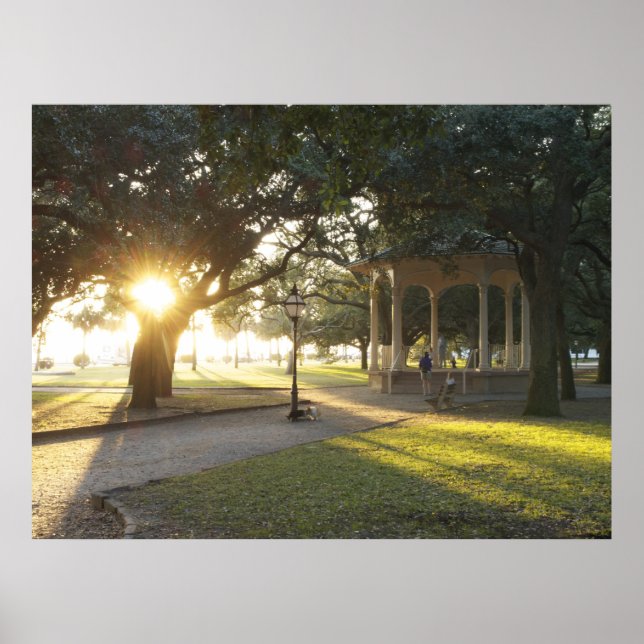 Poster Batterie Charleston Gazebo (Devant)