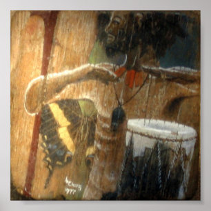 Poster Batteur différent