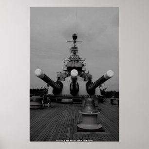 Poster BATTLESHIP CAROLINA DU NORD - Photo De ...