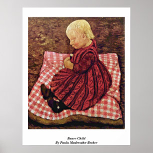 Poster Bauer Child Par Paula Modersohn-Becker