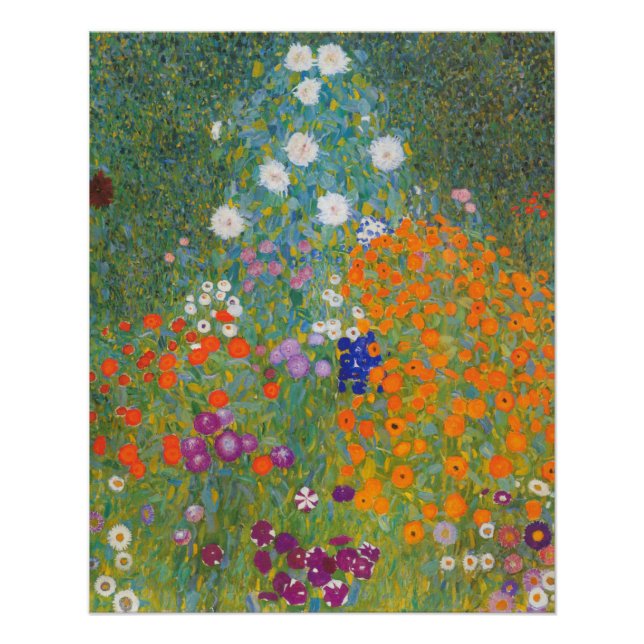 Poster Bauerngarten - Gustav Klimt (Devant)