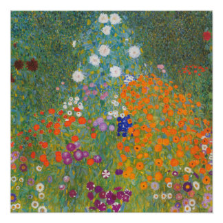 Poster Bauerngarten - Gustav Klimt