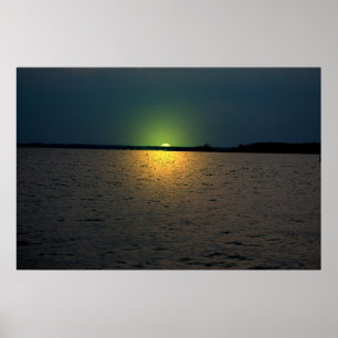Poster Bayside Sunset