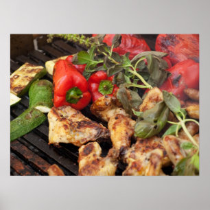 Poster BBQ de Deliciuos