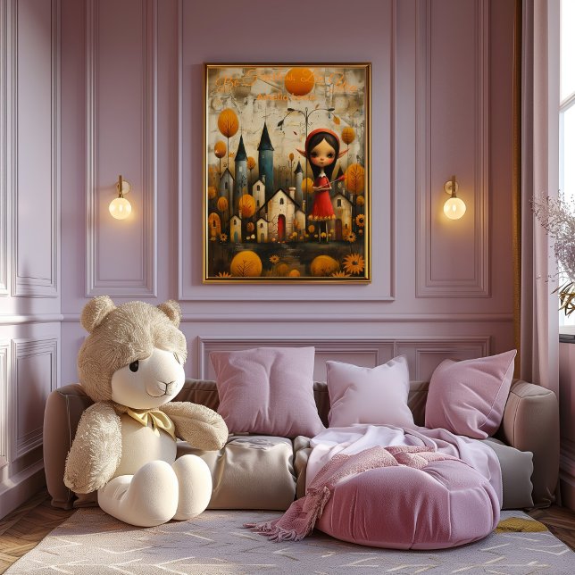 Poster Be Fearless, Be You - Póster Inspirador para Niños (Créateur téléchargé)