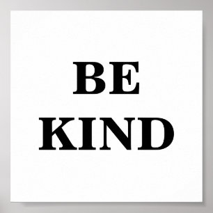 Poster Be Kind