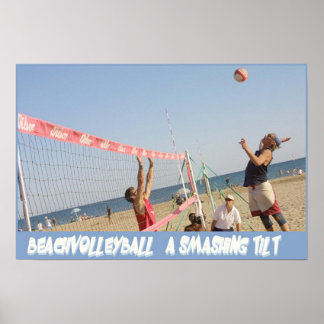 Poster BeachVolleyball Smashin Tilt