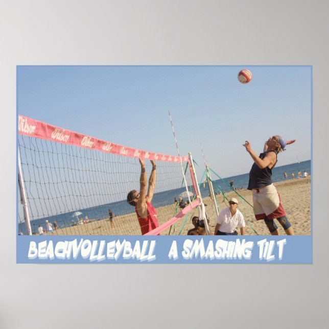 Poster BeachVolleyball Smashin Tilt (Devant)