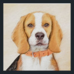 Poster Beagle Hound Dog Peinture Animal Art original<br><div class="desc">Ce tableau plein de charme présente le portrait d'un Beagle d'animal de compagnie. Notre spécialité réside dans l'artisanat original basé sur la nature et les animaux. Que ce soit pour vous-même ou comme un cadeau réfléchi pour vos amis amateurs de chien, cette pièce promet d'apporter de la joie. Libérez votre...</div>