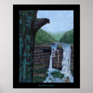 Poster Bear Falls Art Print
