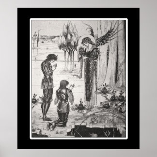 Poster Beardsley King Arthur