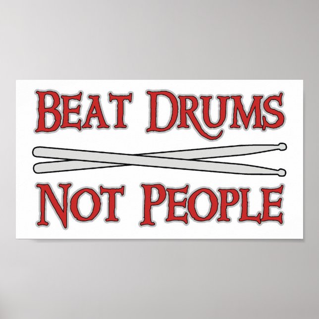 Poster Beat Drums (Devant)