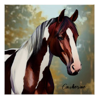 Beau Cheval de Peinture