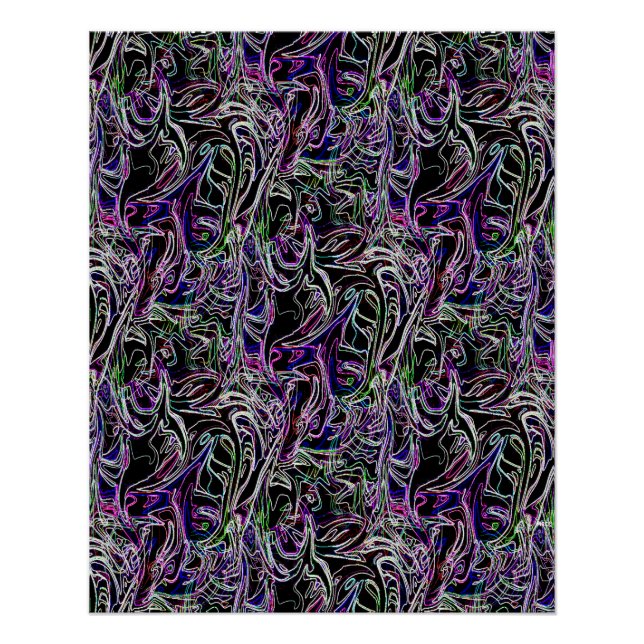 Poster Beaucoup De Visages Étranges... (Devant)