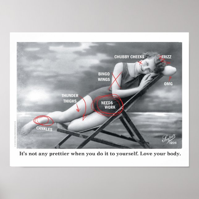 Poster Beauté bain (Devant)