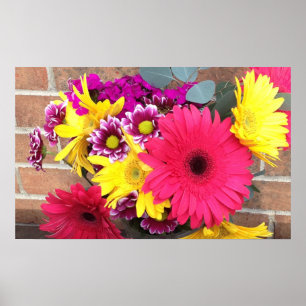 Poster Beauté de fleurs de marguerites